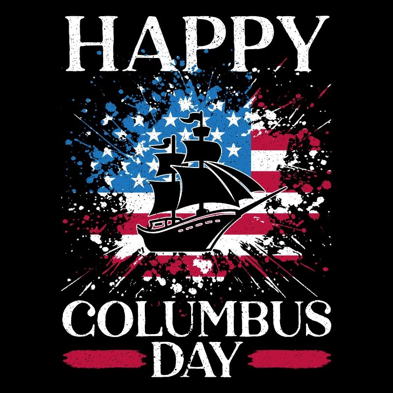 Joyeux Columbus Day Christophe Colomb Navigateur