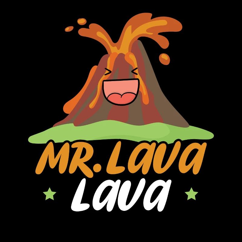 Herr Lava Lava Earth Science Volcano Scientist