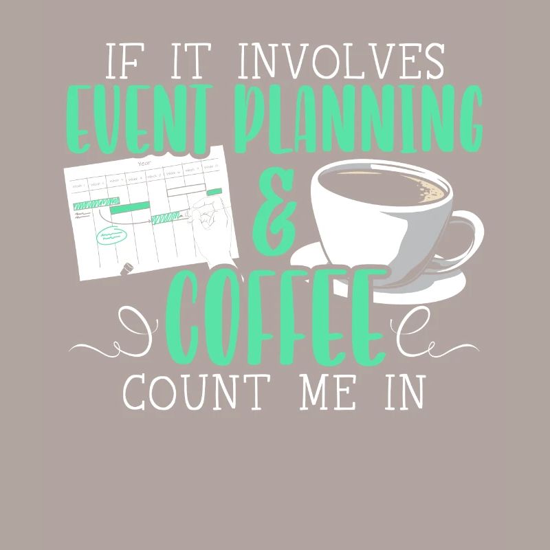 Eventplanung und Kaffeetrinker Eventplaner