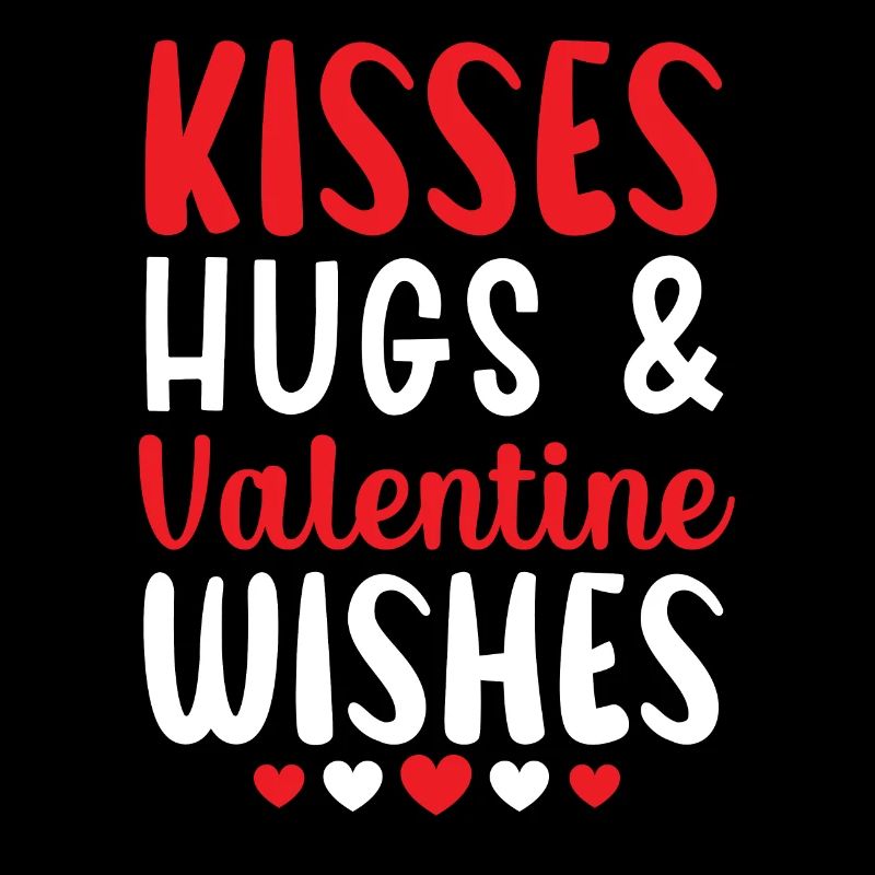 Bisous Câlins et souhaits de Saint-Valentin Saint-Valentin