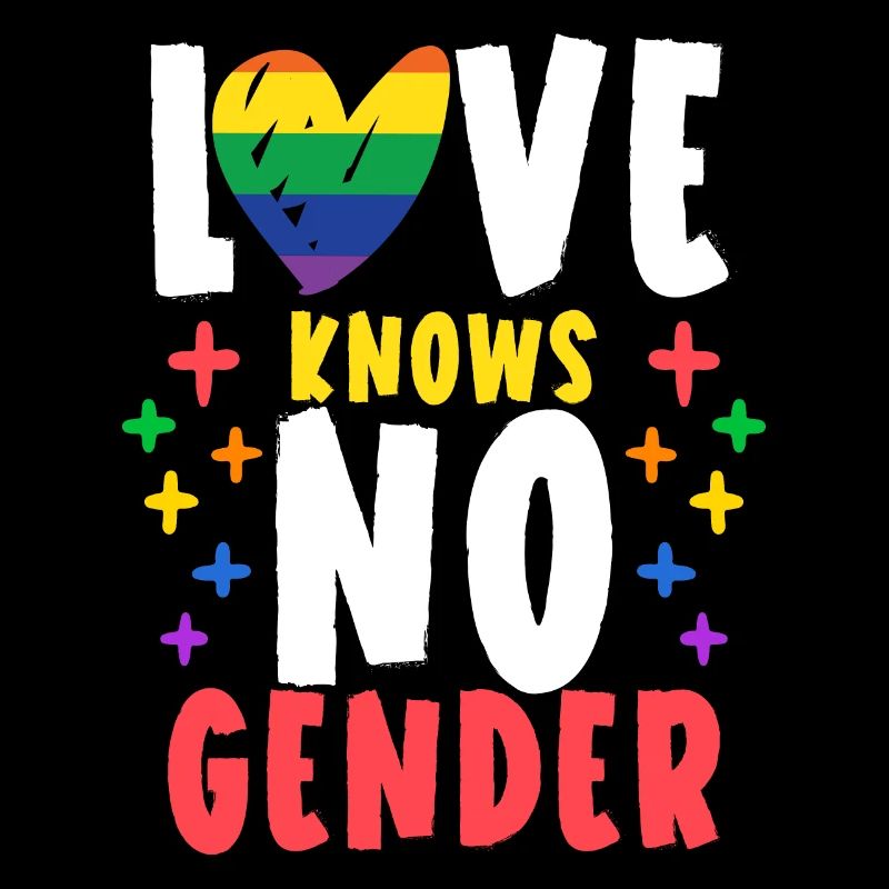 Liebe kennt kein Geschlecht Regenbogen-Pride-Monat