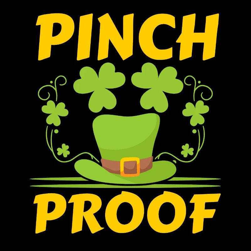 Pinch Proof St. Patricks Day Irish Pride Shamrock
