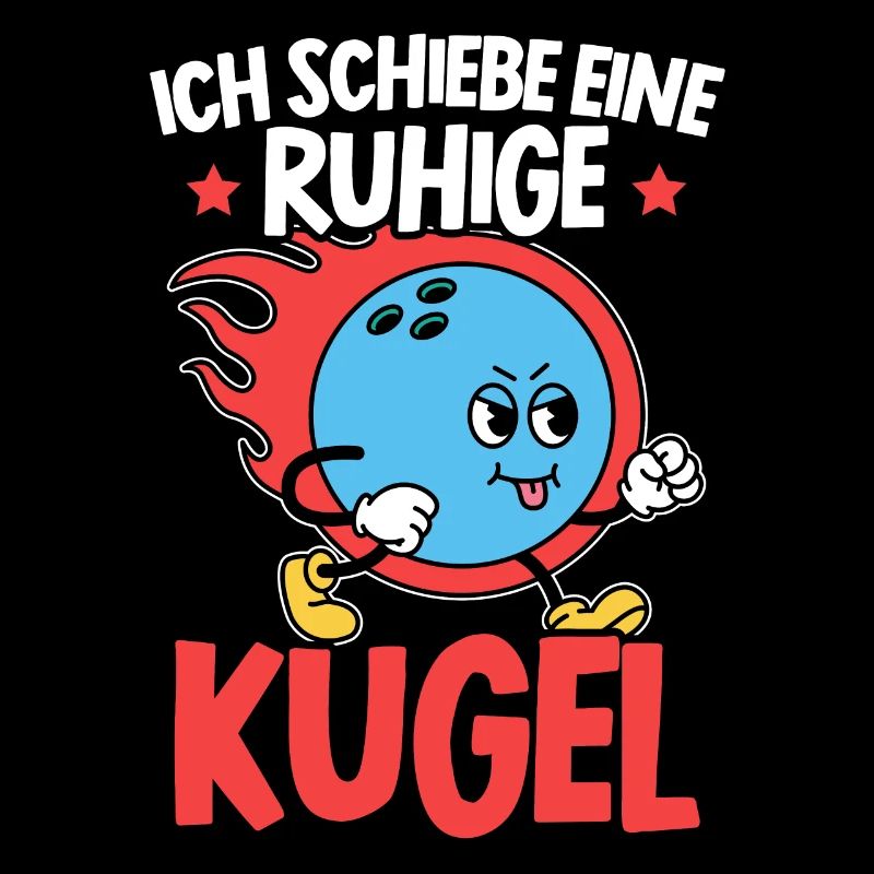Ich Schiebe Eine Ruhige Kugel Bowling