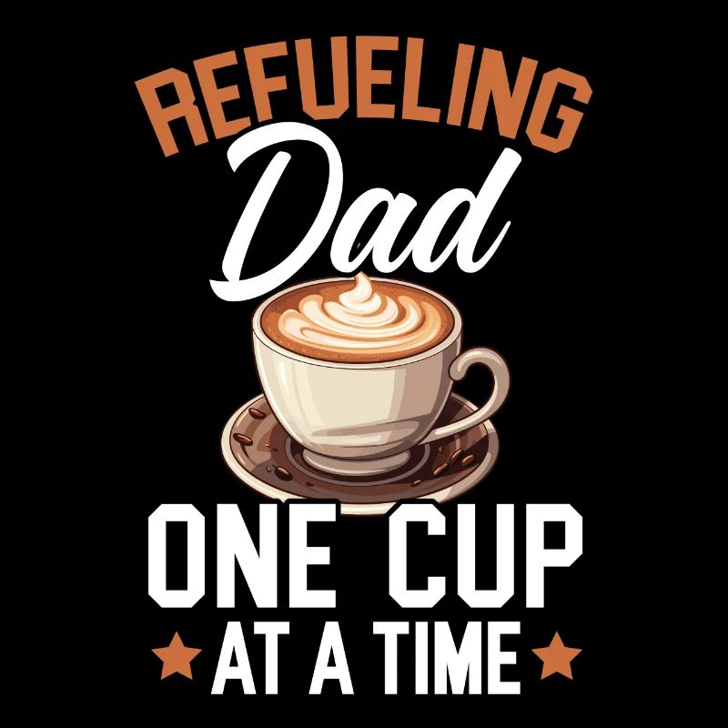Dad Coffee Drinker Caffeine Daddy Fathers Day