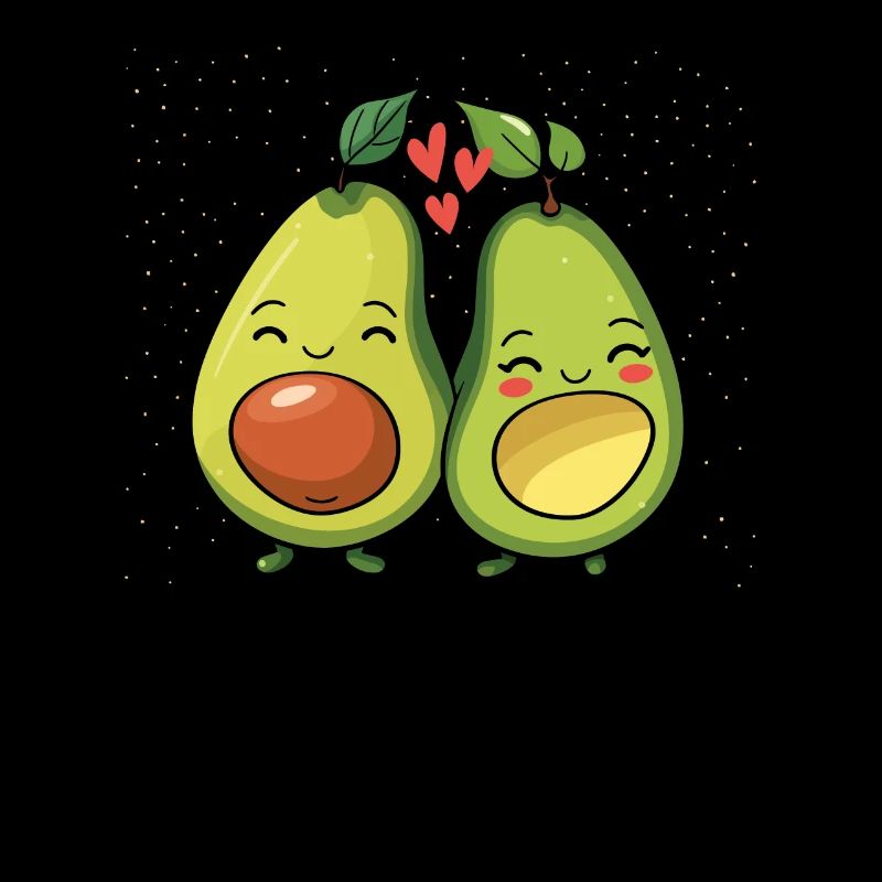 Avocat Couple Relation Avocat Fruit Guac