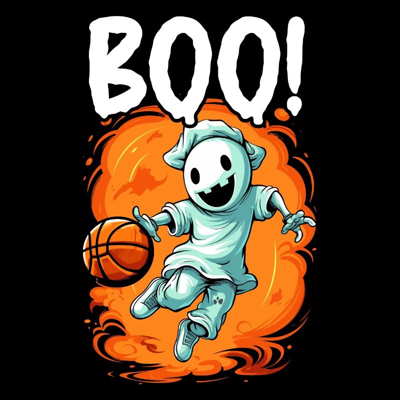 Basketball Halloween Süßes oder Saures Gruseliger Baller
