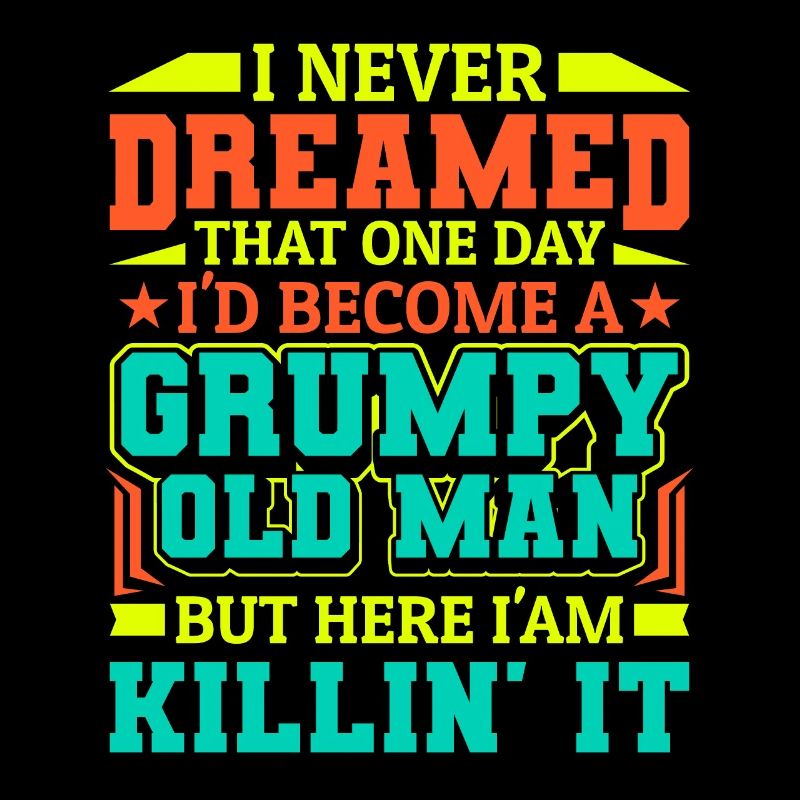 Opa Großvater Geschenkidee Become A Grumpy Old Man