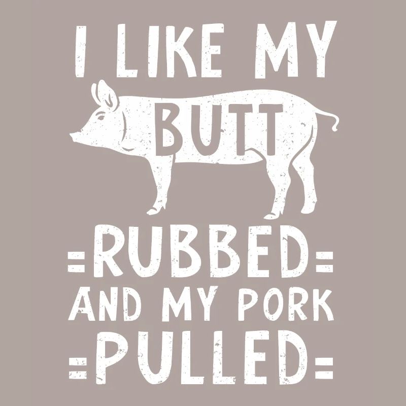 BBQ Pulled Pork Schwein Grill