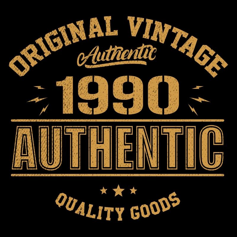 Authentic 1990 Cadeau D'anniversaire Original 1990