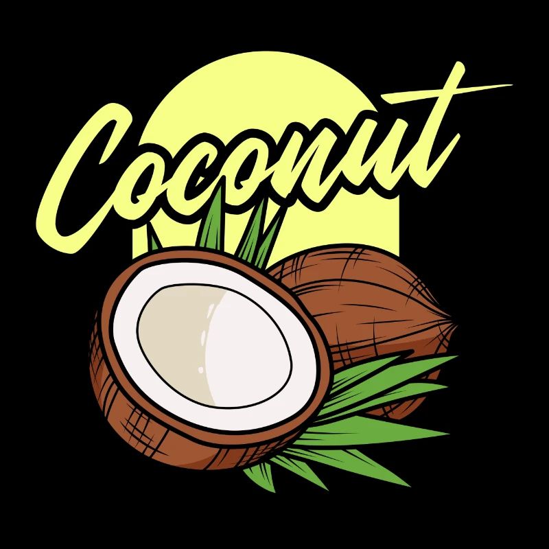 Noix de coco Cadeau cool d’été