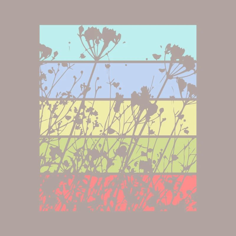 Spring floral pattern