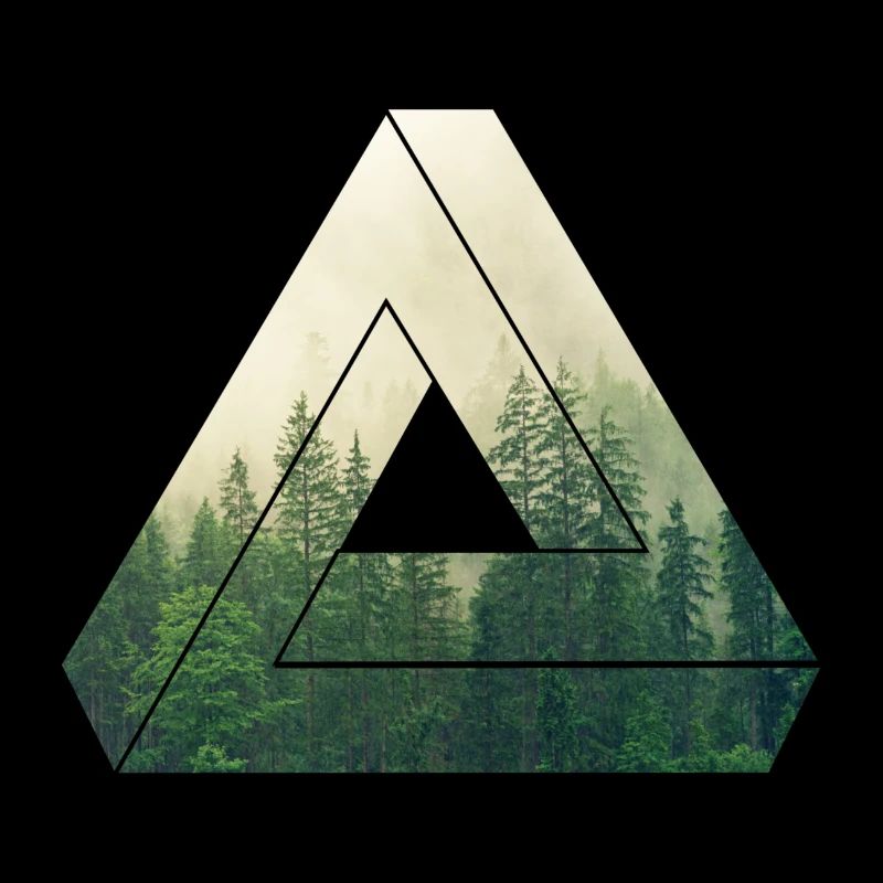 Forêt / Nature / Triangle / Cadeau