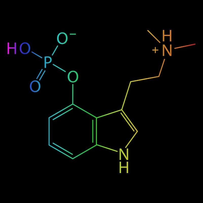 Psilocybin Molecule Chemistry Magic Mushrooms Mushroom Psy