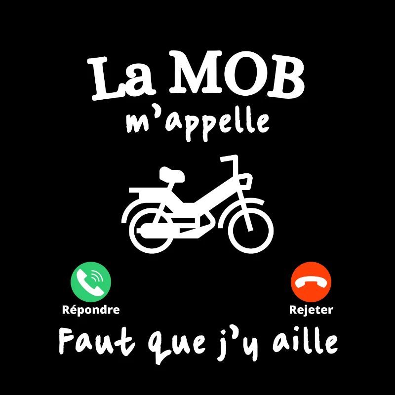 La mob m'appelle. Cadeau mobylette