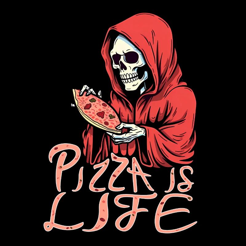 La pizza, c’est la vie - Grim Reaper Pizza