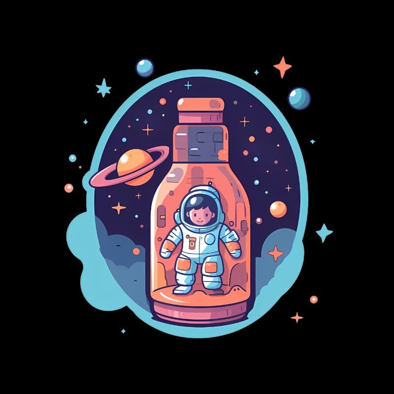 Astronaut Milky Way