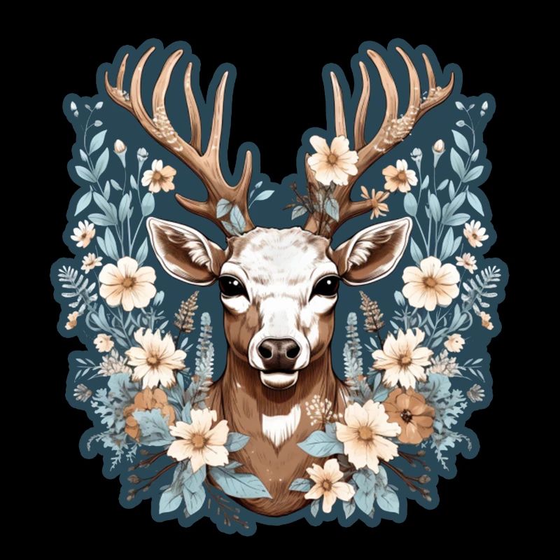 Hirsch Blumen