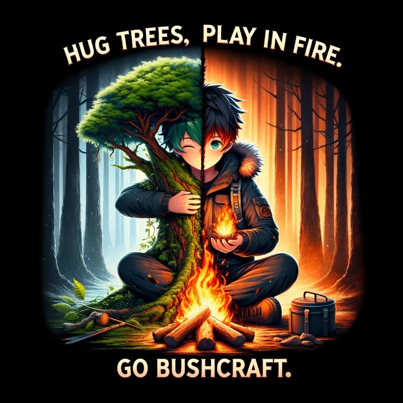 Hug Trees Play Fire