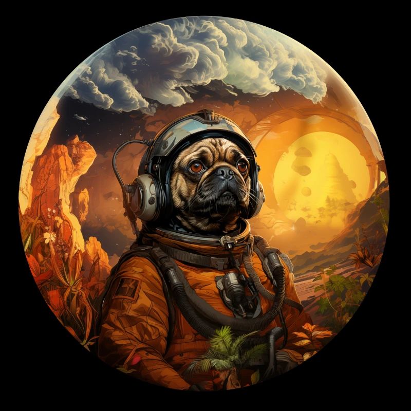 Mops Austronaut