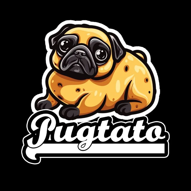 Pugtato Mops Kartoffel