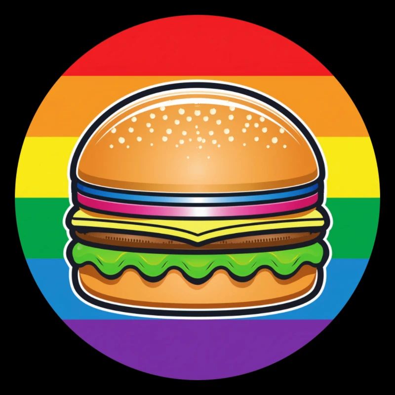 LGBTQ Hamburger
