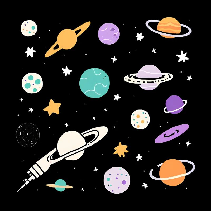 Fête de la planète pastel