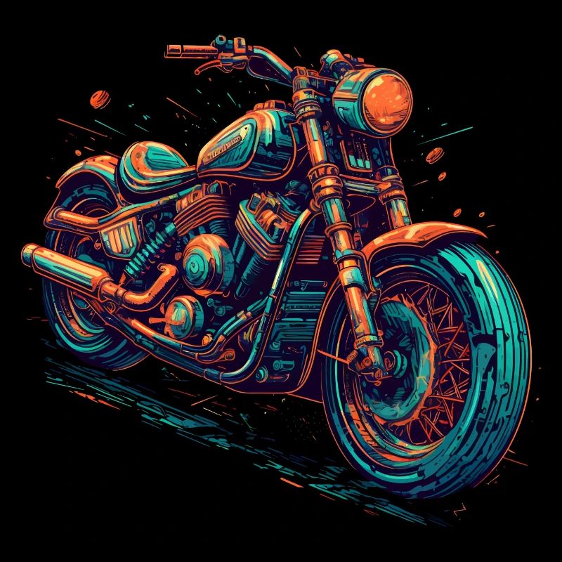 Moto style Synthwave