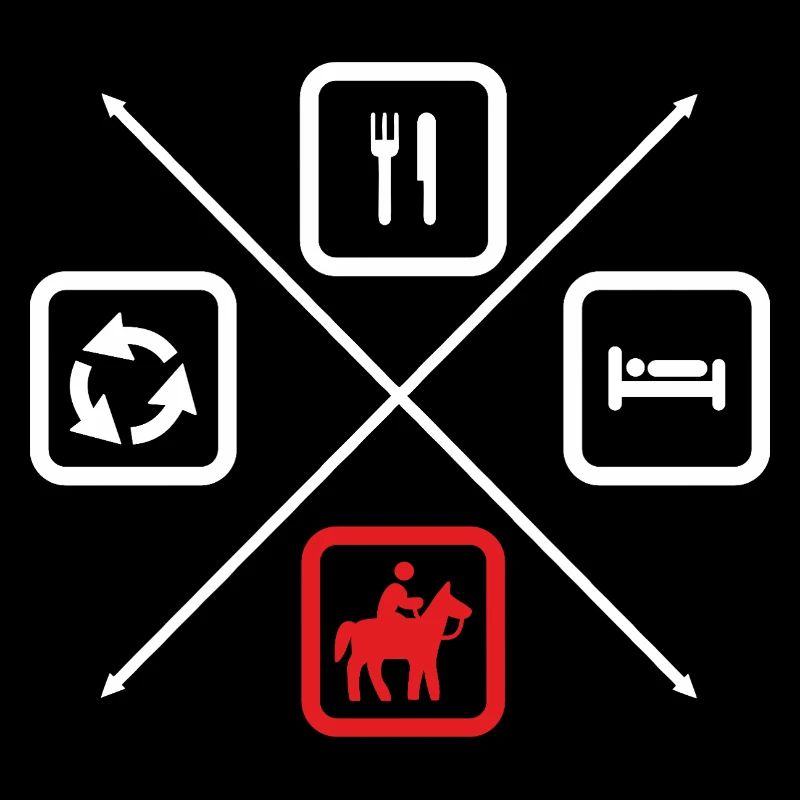 Le cycle de vie d’un cavalier,cavalier, équitation