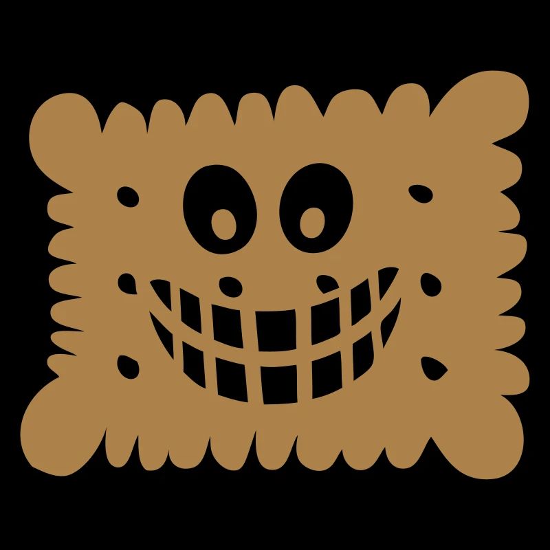biscuit smile cookie dry cake