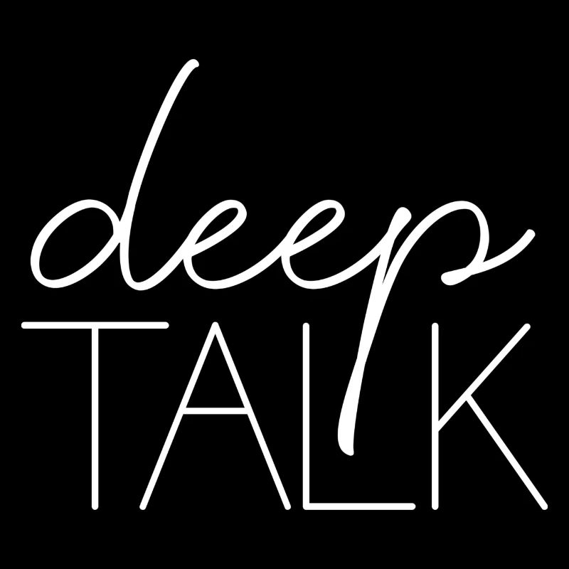 deep talk smalltalk saying font conversation
