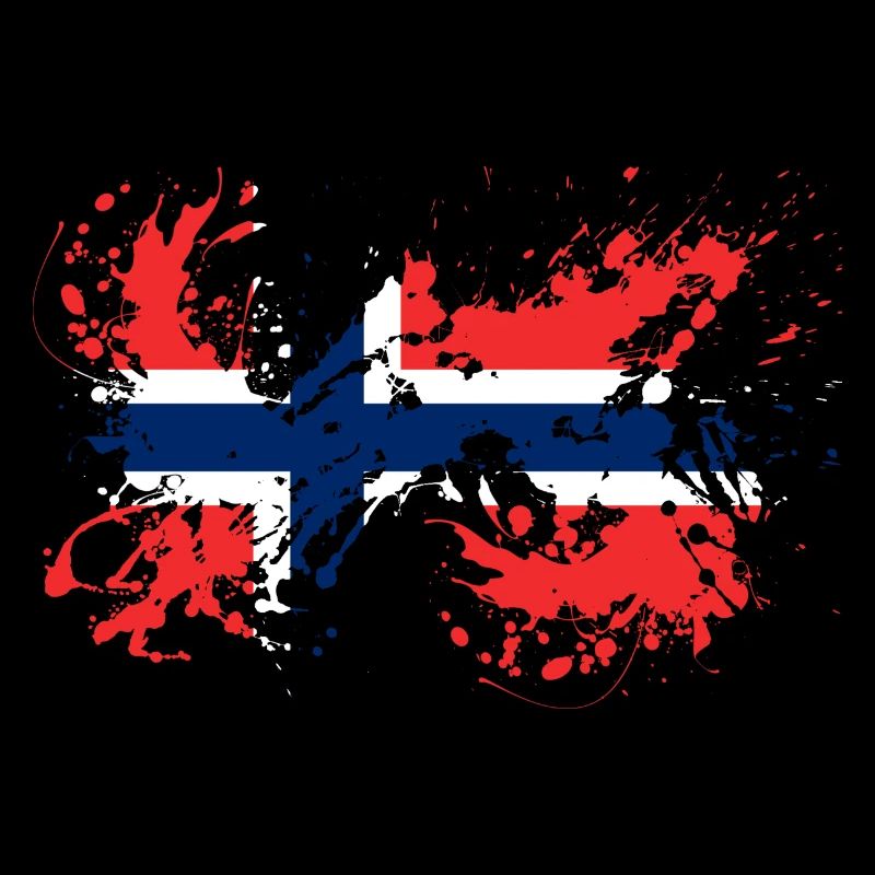 Norvège drapeau norvégien