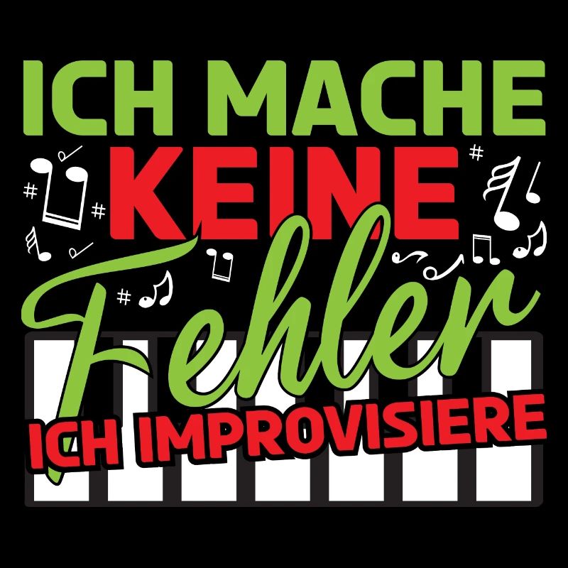 Klavier Pianist Ich mache keine Fehler