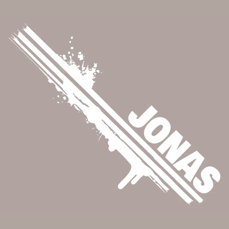 Jonas als Farbklecks