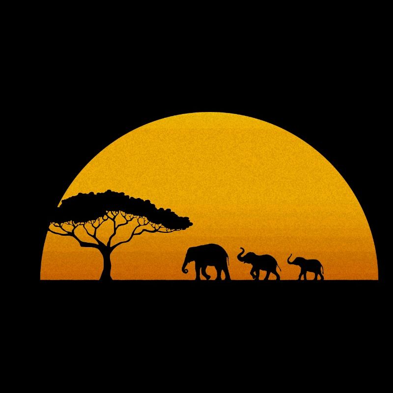 Eléphants, éléphants au Sahara