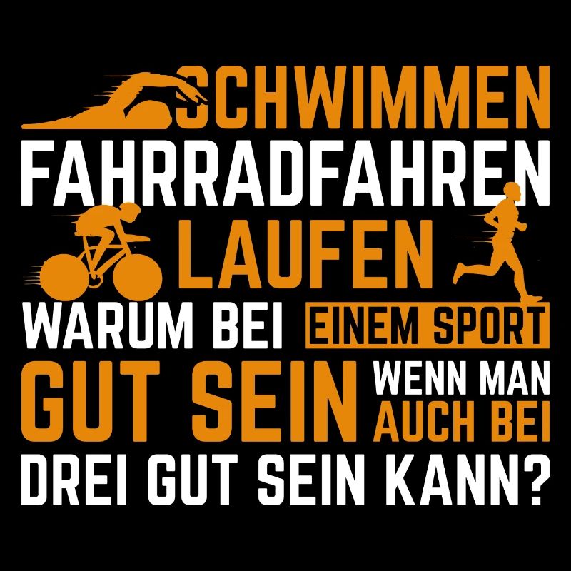 Triathlon Warum bei einer Sportart gut sein?