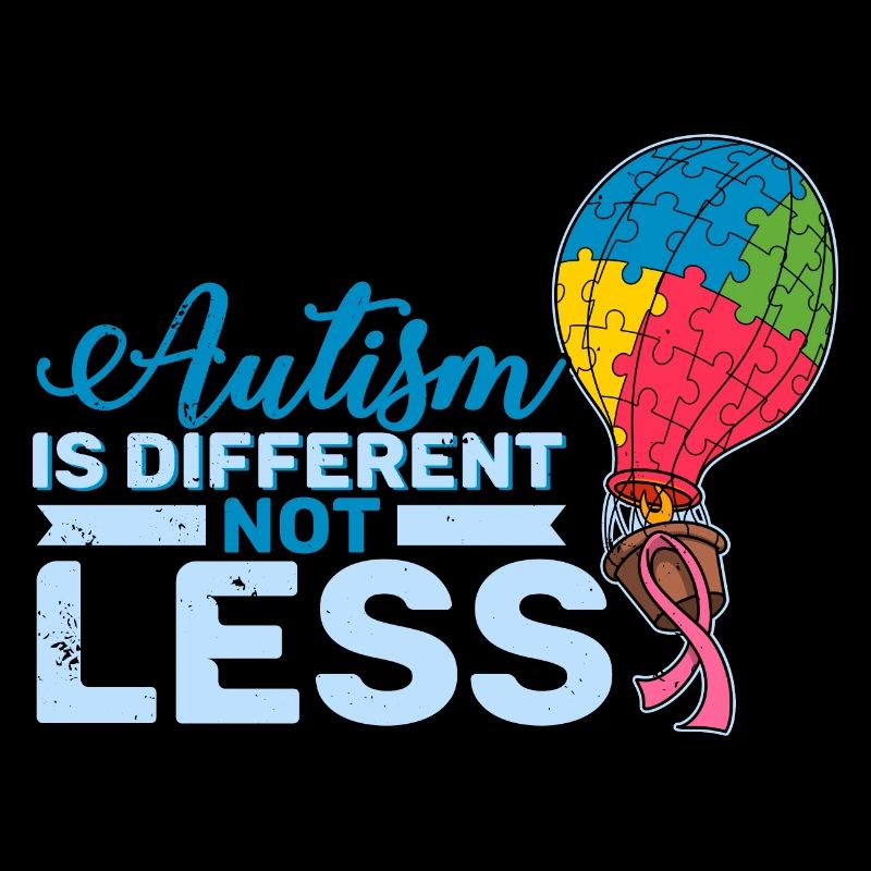 Autism is different not less Autist Puzzleteil