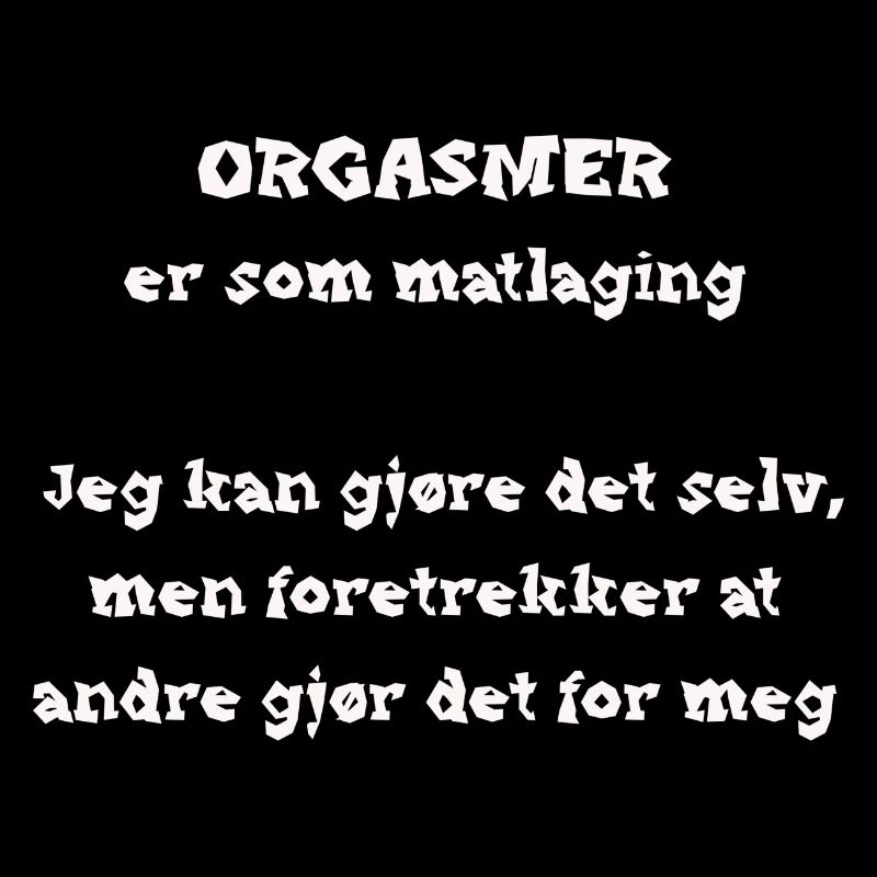 Orgasmus ist wie Kochen