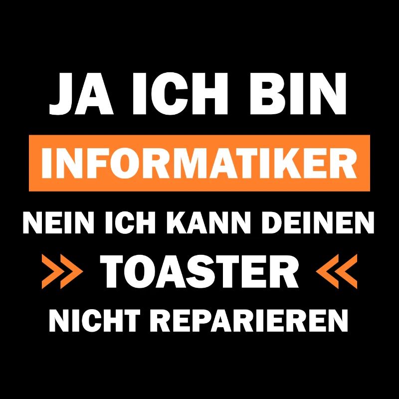 Lustiger Informatik Spruch Geschenk Informatiker