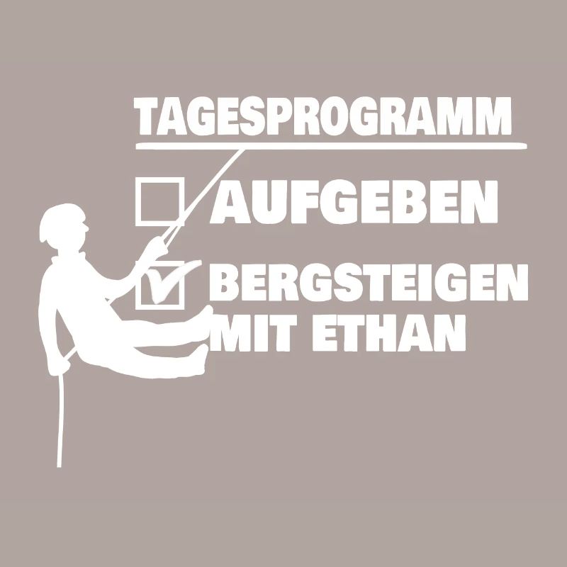 Berg mit ethan oder aufgeben