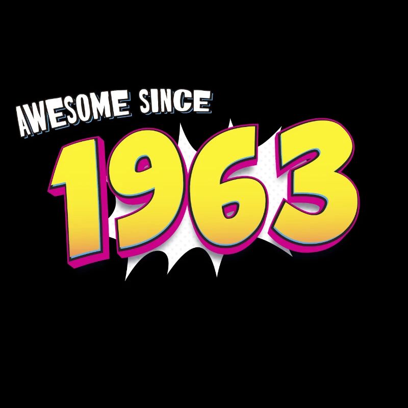 Rétro 60e anniversaire dans le Style de bande dessinée Pop Art