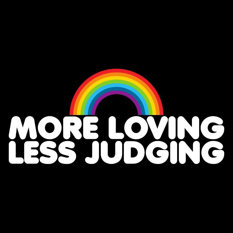 Womens Pride More Loving Less Judging