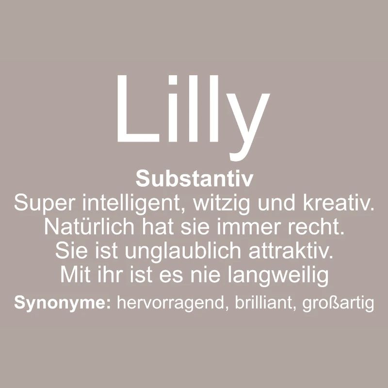 Name Definition Lilly