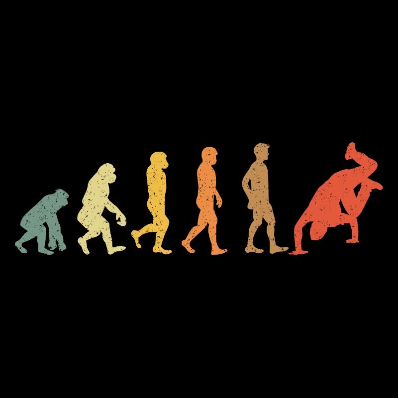 Breakdance Evolution vintage retro