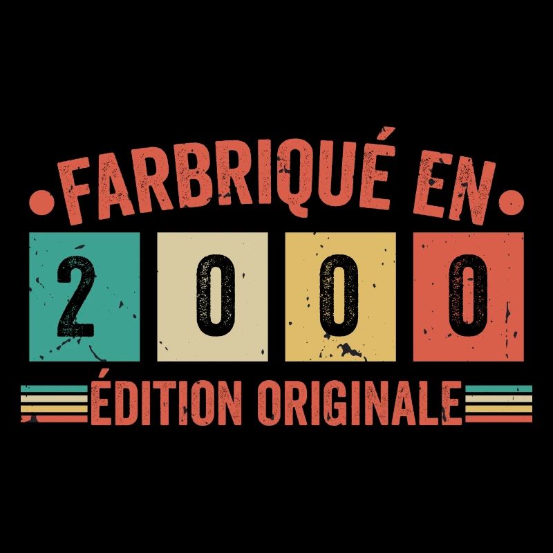Fabriqué En 2000 édition Originale Cadeau d'annive