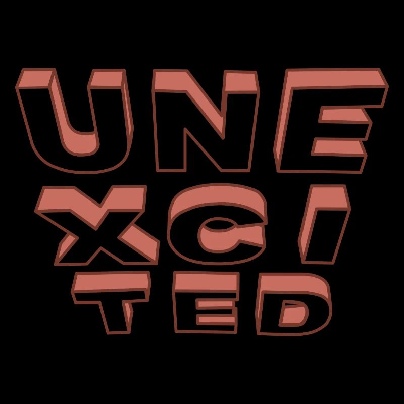 unexcited orange