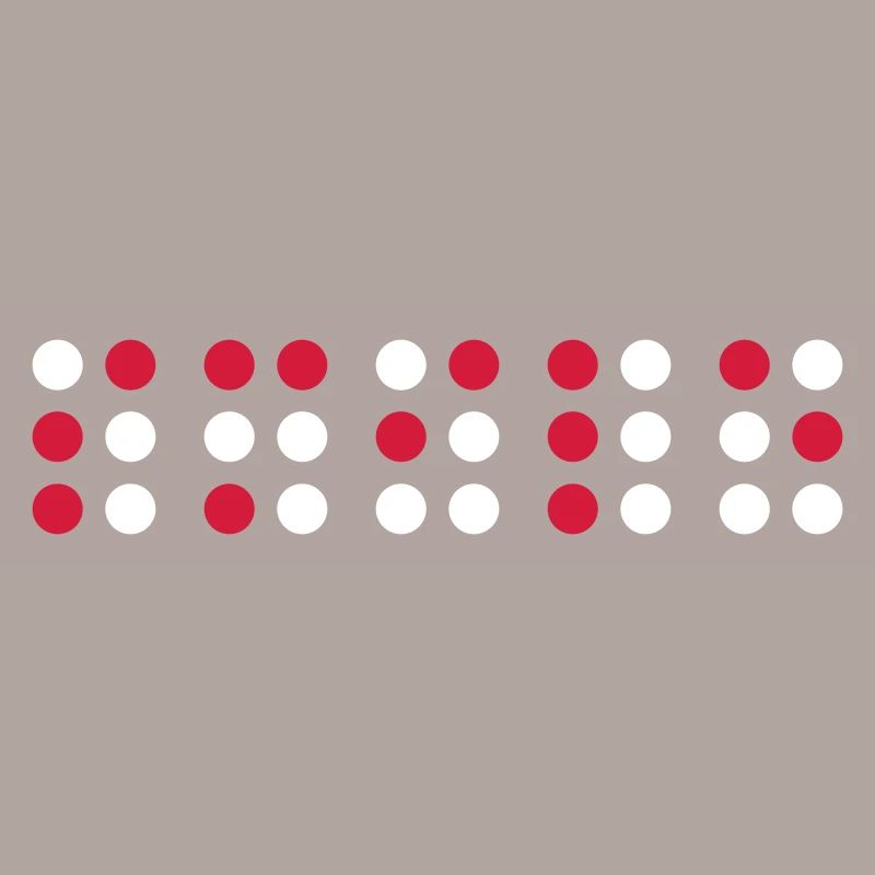 Smile in braille code, Braille script for the blind