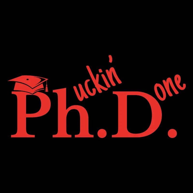 Phd Student Geschenk Graduate Master Degree