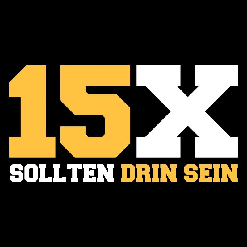 15x sollten drin sein