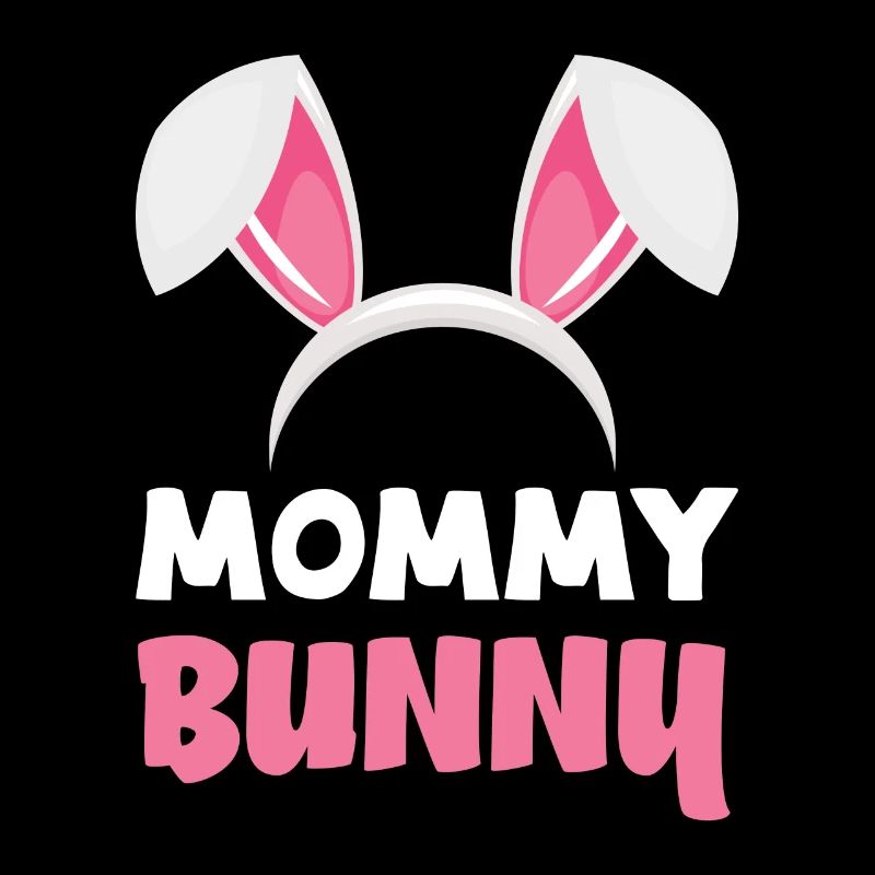 Maman lapin Pâques lapin oreilles de Pâques