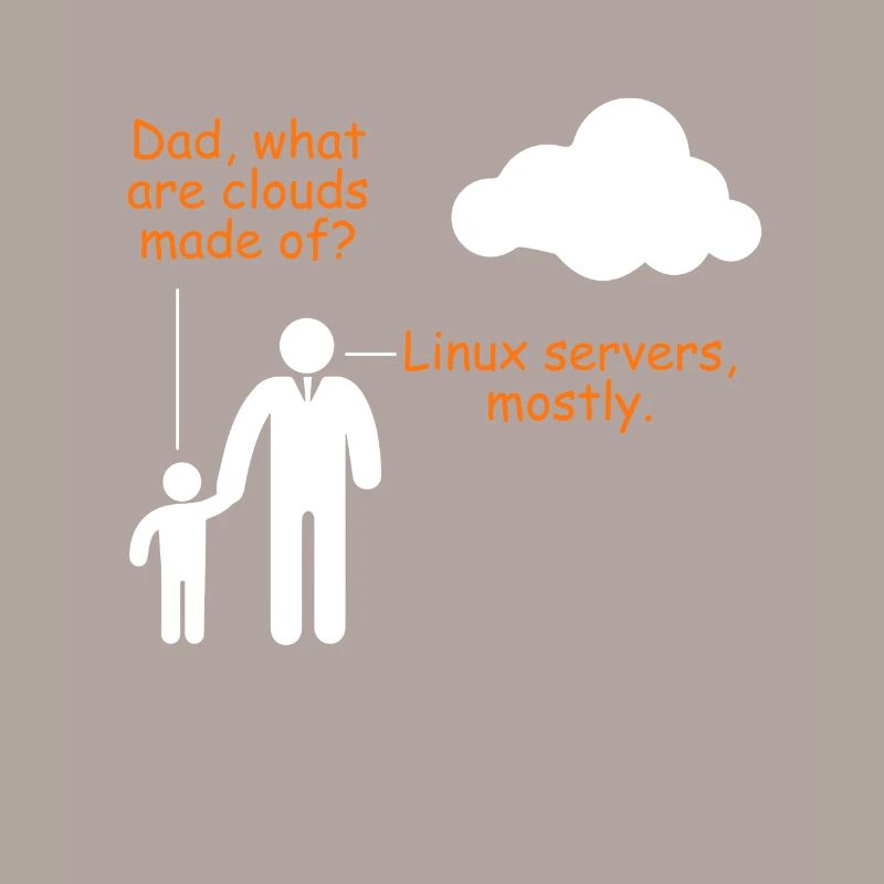 Linux Server Joke Computer Scientist Humor Software